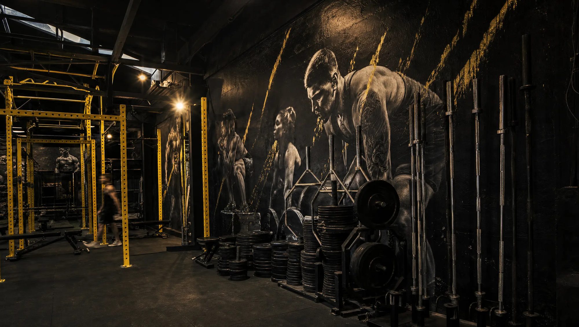 Inside KFitness Bakal Gym: the training floor