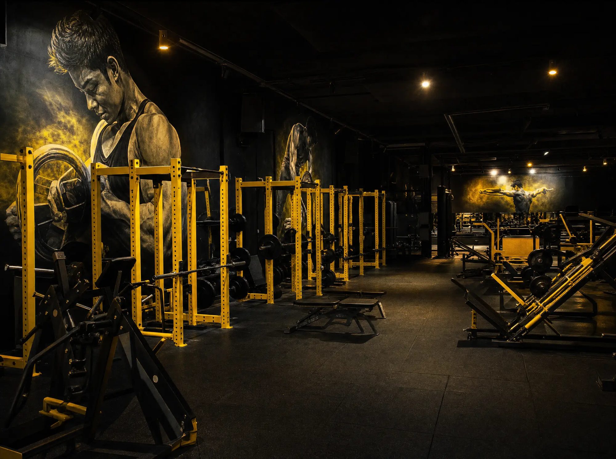 KFitness PH Cebu City gym floor
